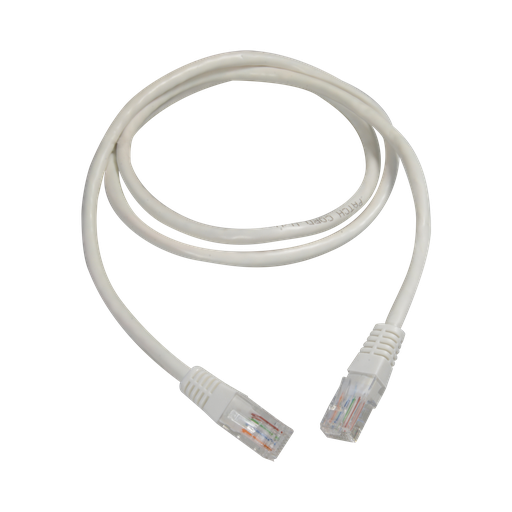 [UTP1-1W] Câble RJ-45 Cat 5E 1 mètre Blanc